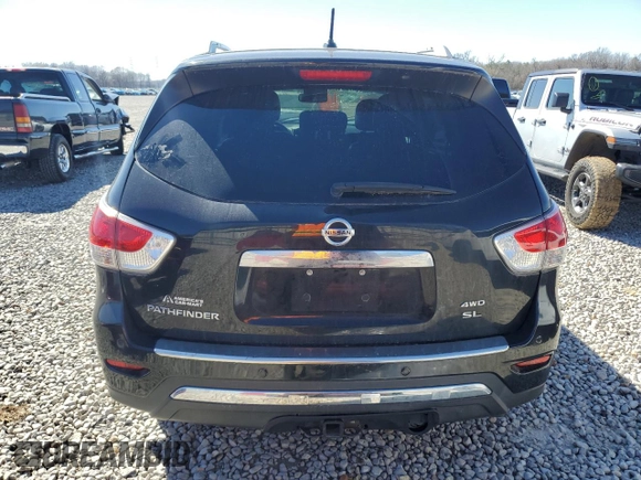 2016 Nissan Pathfinder SL с VIN 5N1AR2MM9GC618313, выставлен на аукционе Copart как лот 49451025 с пробегом 134 704 миль миль и Списание • Salvage title. История ставок и продаж доступна на DreamBid. Изображение 6.