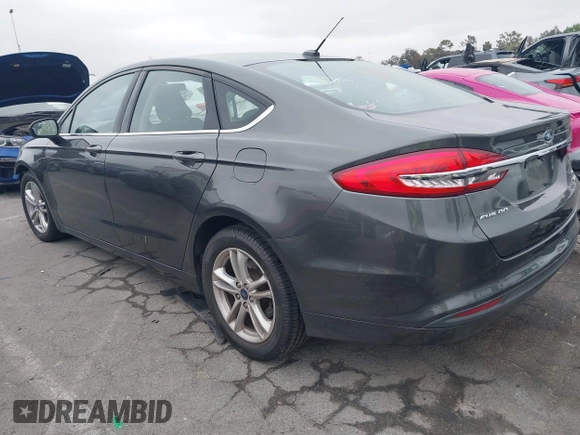 2018 Ford Fusion SE with VIN 3FA6P0HD8JR268055, listed as a IAAI auction lot 42151813 with 83,306 mi miles and . Bid and sale history available at carsss.com. Image 3.