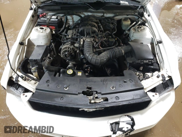 2008 Ford Mustang Deluxe with VIN 1ZVHT84N785193936, listed as a Copart auction lot 47008295 with 112,696 mi miles and Salvage Title. Bid and sale history available at carsss.com. Image 11.
