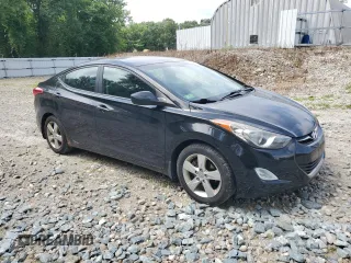 2012 Hyundai Elantra Limited with VIN KMHDH4AE2CU421304, listed as a Copart auction lot 62952855 with 134,492 mi miles and Clean title. Bid and sale history available at DreamBid. Image 4.