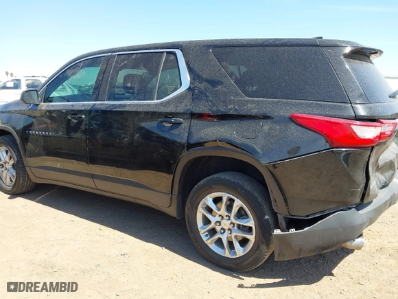 2021 Chevrolet Traverse LS with VIN 1GNERFKW0MJ165988, listed as a IAAI auction lot 42018002 with 72,315 mi miles. Bid and sale history available at carsss.com. Image 18.