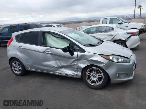 2018 Ford Fiesta SE with VIN 3FADP4EJ0JM104756, listed as a IAAI auction lot 41679507 with 80,553 mi miles. Bid and sale history available at carsss.com. Image 12.