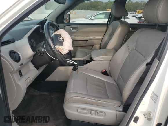 2012 Honda Pilot EX-L with VIN 5FNYF3H53CB033826, listed as a Copart auction lot 47362605 with 111,710 mi miles and Salvage Title. Bid and sale history available at DreamBid. Image 7.