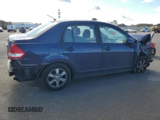 2009 Nissan Versa 1.8 S with VIN 3N1BC11E69L441683, listed as a Copart auction lot 43377925 with 111,958 mi miles and Salvage Title. Bid and sale history available at carsss.com. Image 3.