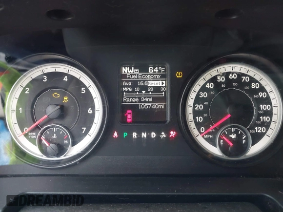 2014 Ram 1500 Big Horn с VIN 1C6RR6LG9ES177464, выставлен на аукционе IAAI как лот 41738820 с пробегом 105 740 миль миль и . История ставок и продаж доступна на DreamBid. Изображение 7.
