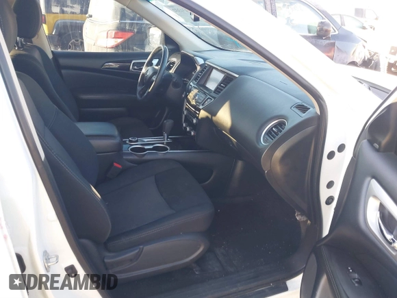 2019 Nissan Pathfinder SV with VIN 5N1DR2MM1KC590948, listed as a IAAI auction lot 41434332 with 96,352 mi miles and . Bid and sale history available at DreamBid. Image 5.