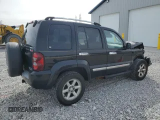 2006 Jeep Liberty Limited with VIN 1J4GL58KX6W138797, listed as a Copart auction lot 50299235 with 129,921 mi miles and Salvage Title. Bid and sale history available at DreamBid. Image 3.
