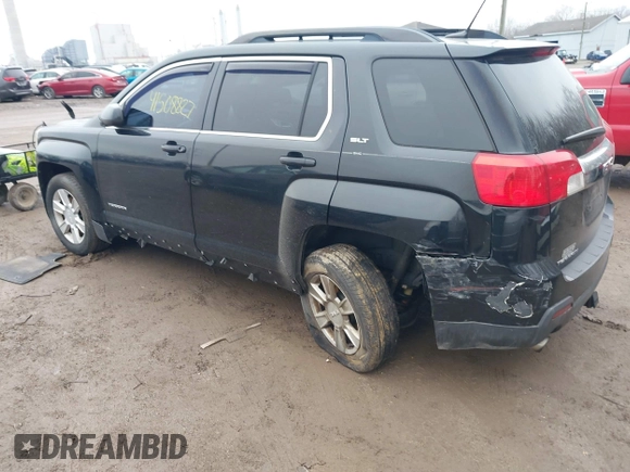 2013 GMC Terrain SLT with VIN 2GKFLVE31D6341555, listed as a IAAI auction lot 41508872 with 100,954 mi miles and . Bid and sale history available at carsss.com. Image 3.