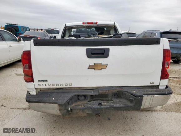 2011 Chevrolet Silverado 1500 LS with VIN 1GCRKREA3BZ166406, listed as a Copart auction lot 51828725 with 0 mi miles and Clean Title. Bid and sale history available at carsss.com. Image 7.