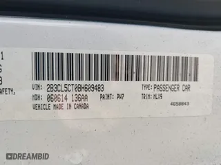 2011 Dodge Charger RT Plus with VIN 2B3CL5CT0BH609483, listed as a IAAI auction lot 40474315 with 202,644 mi miles. Bid and sale history available at carsss.com. Image 9.