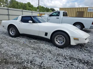1981 Chevrolet Corvette with VIN 1G1AY876XBS419804, listed as a Copart auction lot 64681834 with 651,033 mi miles and Non Repairable. Bid and sale history available at carsss.com. Image 4.