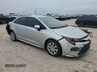 2021 Toyota Corolla LE with VIN 5YFEPMAE0MP162841, listed as a Copart auction lot 50731085 with 79,004 mi miles and Salvage Title. Bid and sale history available at DreamBid. Image 4.