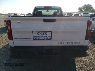 2021 Chevrolet Silverado 1500 Work Truck with VIN 3GCNWAEHXMG344252, listed as a Copart auction lot 72424184 with 71,858 mi miles and Non Repairable. Bid and sale history available at carsss.com. Image 6.