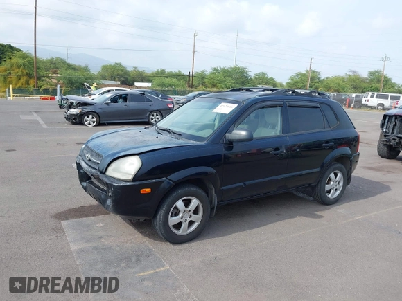 2006 Hyundai Tucson GL with VIN KM8JM12B26U340745, listed as a IAAI auction lot 42129680 with 87,133 mi miles. Bid and sale history available at carsss.com. Image 6.