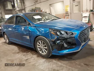 2018 Hyundai Sonata SE with VIN 5NPE24AF3JH690907, listed as a IAAI auction lot 41240554 with 35,457 mi miles and . Bid and sale history available at carsss.com. Image 1.