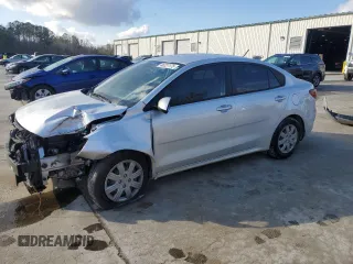 2023 Kia Rio S with VIN 3KPA24AD0PE525455, listed as a Copart auction lot 46227175 with 20,437 mi miles and Salvage Title. Bid and sale history available at carsss.com. Image 1.