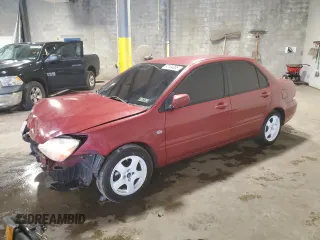 2005 Mitsubishi Lancer ES with VIN JA3AJ26E15U039534, listed as a Copart auction lot 63104055 with 34,899 mi miles and Salvage title. Bid and sale history available at DreamBid. Image 1.