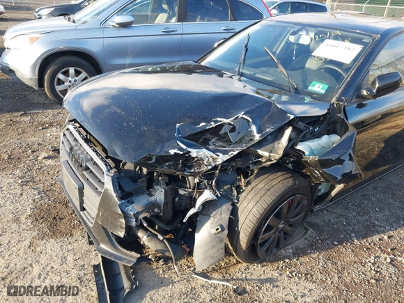 2013 Audi A4 Premium with VIN WAUBFAFL6DA155079, listed as a IAAI auction lot 41017382 with 77,149 mi miles. Bid and sale history available at carsss.com. Image 6.