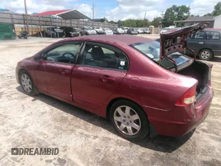 2009 Honda Civic LX z VIN 2HGFA165X9H501813, wystawiony jako IAAI lot #42182218 z przebiegiem 272 568 mil mil oraz . Historia ofert i sprzedaży dostępna na DreamBid. Obrazek 3.