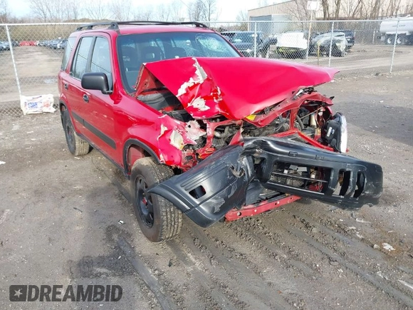 1999 Honda CR-V LX with VIN JHLRD1843XC022059, listed as a IAAI auction lot 41952836 with 199,589 mi miles. Bid and sale history available at carsss.com. Image 1.