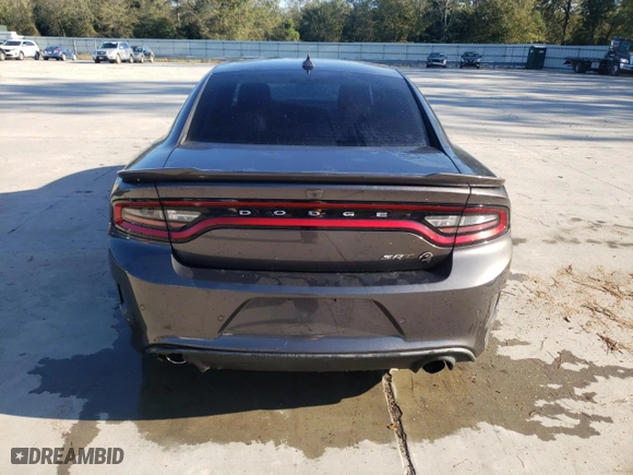 2017 Dodge Charger SRT Hellcat with VIN 2C3CDXL97HH622403, listed as a Copart auction lot 80497154 with 83,437 mi miles and Salvage Title. Bid and sale history available at carsss.com. Image 6.