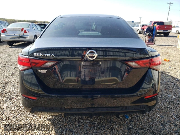 2021 Nissan Sentra S with VIN 3N1AB8BV8MY327363, listed as a Copart auction lot 50089085 with 56,791 mi miles and Salvage Title. Bid and sale history available at DreamBid. Image 6.