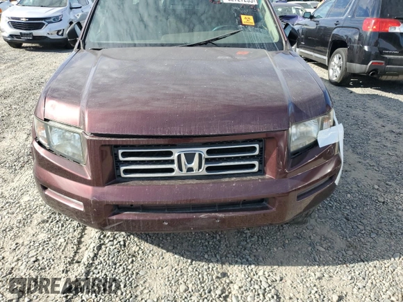 2008 Honda Ridgeline RTL with VIN 2HJYK16598H524756, listed as a Copart auction lot 52727235 with Not provided miles and Salvage title. Bid and sale history available at DreamBid. Image 11.