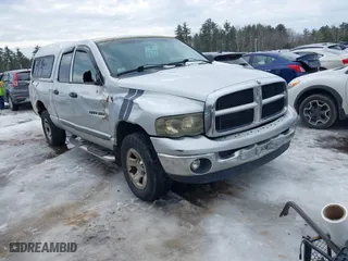 2002 Dodge Ram 1500 with VIN 1D7HU18NX2S575815, listed as a IAAI auction lot 41666317 with 148,273 mi miles. Bid and sale history available at carsss.com. Image 1.