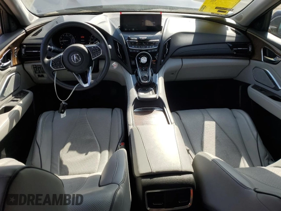 2019 Acura RDX Advance with VIN 5J8TC2H72KL030606, listed as a Copart auction lot 59848905 with 27,123 mi miles and Salvage title. Bid and sale history available at DreamBid. Image 8.