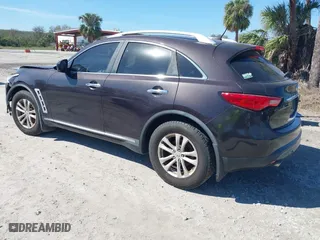 2011 Infiniti FX35 with VIN JN8AS1MU5BM110365, listed as a IAAI auction lot 41712866 with 94,810 mi miles. Bid and sale history available at carsss.com. Image 3.
