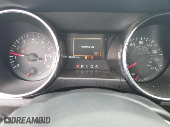 2016 Ford Mustang EcoBoost Premium with VIN 1FATP8UH4G5291306, listed as a Copart auction lot 61008275 with 196,545 mi miles and Clean title. Bid and sale history available at DreamBid. Image 9.