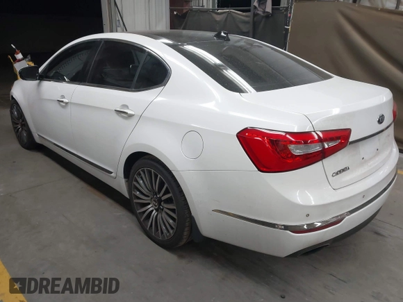 2014 Kia Cadenza Premium with VIN KNALN4D78E5132802, listed as a IAAI auction lot 41589953 with 149,147 mi miles. Bid and sale history available at carsss.com. Image 3.