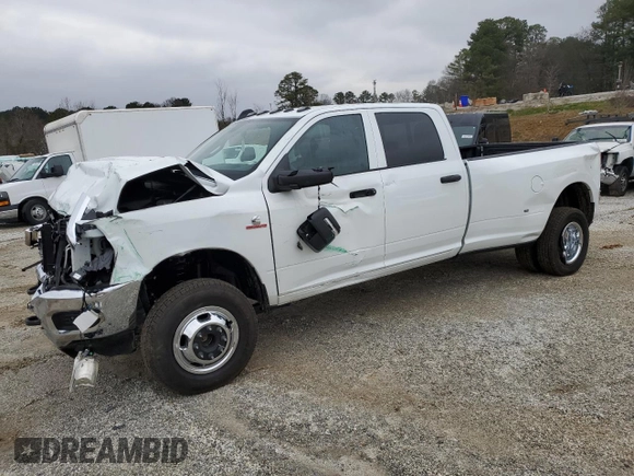 2024 Ram 3500 Tradesman with VIN 3C63RRGL6RG391646, listed as a Copart auction lot 45607345 with 1,794 mi miles and Salvage Title. Bid and sale history available at carsss.com. Image 1.