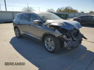 2022 Acura MDX with VIN 5J8YE1H31NL006356, listed as a Copart auction lot 81916534 with 35,638 mi miles and Salvage Title. Bid and sale history available at carsss.com. Image 4.