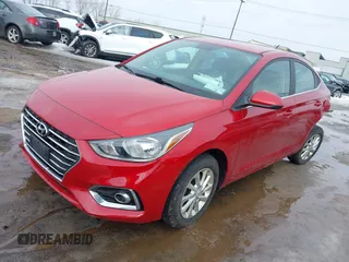 2022 Hyundai Accent SEL with VIN 3KPC24A63NE157389, listed as a IAAI auction lot 41661692 with 58,100 mi miles. Bid and sale history available at carsss.com. Image 17.