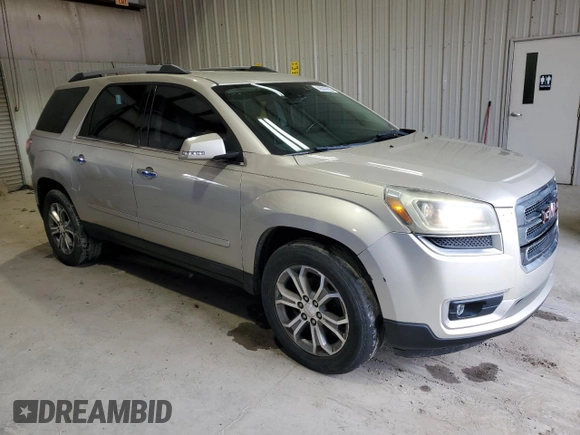 2014 GMC Acadia SLT with VIN 1GKKRRKD5EJ151408, listed as a Copart auction lot 46047825 with 189,827 mi miles and Clean Title. Bid and sale history available at carsss.com. Image 4.