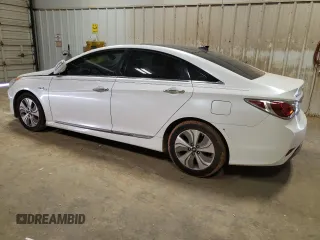 2015 Hyundai Sonata Hybrid Limited with VIN KMHEC4A46FA122723, listed as a Copart auction lot 56391313 with 101,742 mi miles. Bid and sale history available at carsss.com. Image 2.