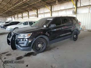 2016 Ford Police Interceptor Utility z VIN 1FM5K8ARXGGB43594, wystawiony jako Copart lot #60082535 z przebiegiem 94 856 mil mil oraz Szkoda całkowita • Salvage title. Historia ofert i sprzedaży dostępna na DreamBid. Obrazek 1.