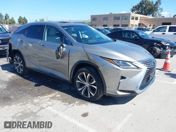 2017 Lexus RX with VIN 2T2BZMCA7HC123303, listed as a IAAI auction lot 41949677 with 25,193 mi miles. Bid and sale history available at carsss.com. Image 1.