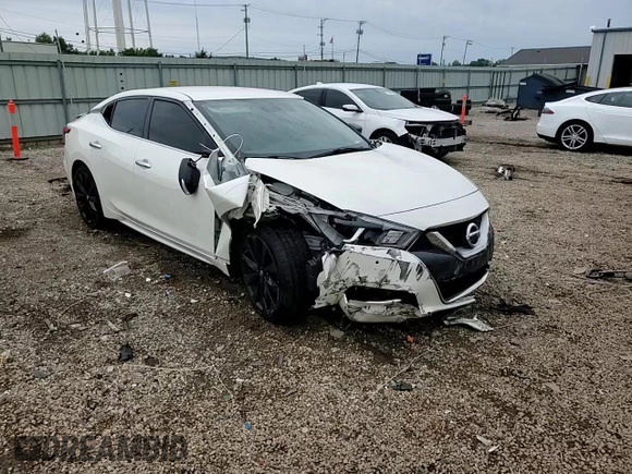 2017 Nissan Maxima SL with VIN 1N4AA6APXHC440131, listed as a Copart auction lot 61778855 with 109,124 mi miles and Salvage title. Bid and sale history available at DreamBid. Image 13.