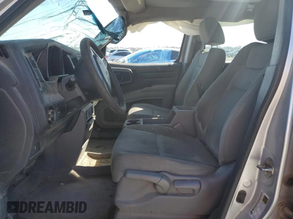 2012 Honda Ridgeline RT with VIN 5FPYK1F26CB459834, listed as a Copart auction lot 48613355 with Not provided miles and Clean title. Bid and sale history available at DreamBid. Image 7.