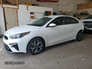 2021 Kia Forte LXS with VIN 3KPF24AD2ME264198, listed as a Copart auction lot 58553735 with 81,153 mi miles and Salvage title. Bid and sale history available at DreamBid. Image 1.