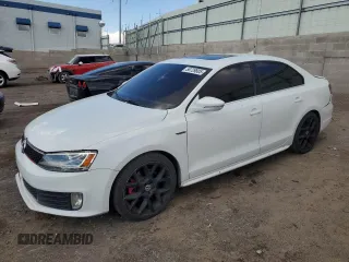 2014 Volkswagen Jetta GLI Edition 30 with VIN 3VW4S7AJ4EM333430, listed as a Copart auction lot 56729805 with 115,809 mi miles and Salvage title. Bid and sale history available at DreamBid. Image 1.