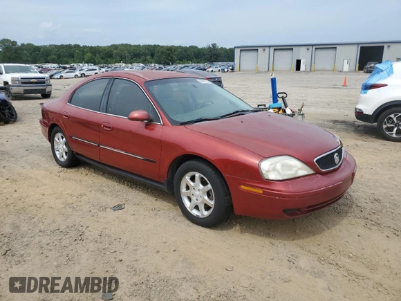 2001 Mercury Sable with VIN 1MEFM53U61A611073, listed as a Copart auction lot 60880625 with 273,178 mi miles and Clean title. Bid and sale history available at DreamBid. Image 4.