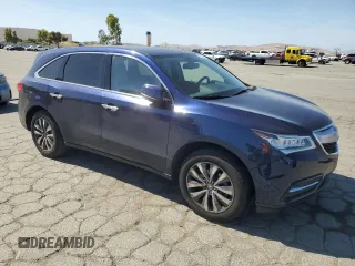 2014 Acura MDX Technology z VIN 5FRYD4H40EB004661, wystawiony jako Copart lot #58535415 z przebiegiem 113 498 mil mil oraz Szkoda całkowita • Salvage title. Historia ofert i sprzedaży dostępna na DreamBid. Obrazek 4.