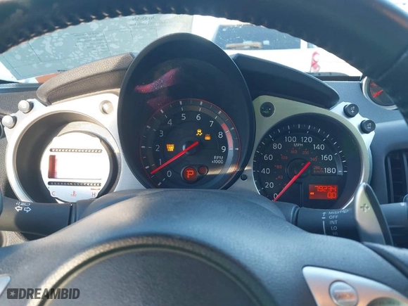 2010 Nissan 370Z Touring with VIN JN1AZ4FH5AM301858, listed as a IAAI auction lot 40716825 with 79,234 mi miles. Bid and sale history available at carsss.com. Image 7.