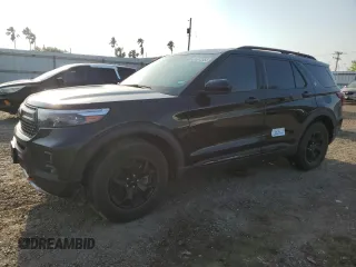 2023 Ford Explorer Timberline z VIN 1FMSK8JH9PGB15411, wystawiony jako Copart lot #51613565 z przebiegiem 24 365 mil mil oraz Szkoda całkowita • Salvage title. Historia ofert i sprzedaży dostępna na DreamBid. Obrazek 1.