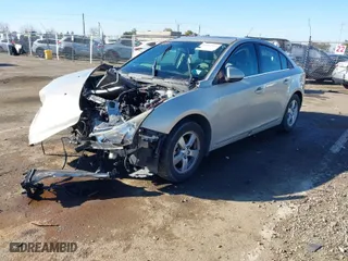 2014 Chevrolet Cruze 1LT with VIN 1G1PC5SB0E7257992, listed as a IAAI auction lot 41642927 with 109,716 mi miles. Bid and sale history available at carsss.com. Image 2.