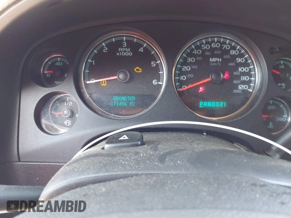 2008 Chevrolet Tahoe LTZ with VIN 1GNFK13048J105403, listed as a IAAI auction lot 42577684 with 171,456 mi miles and . Bid and sale history available at DreamBid. Image 7.