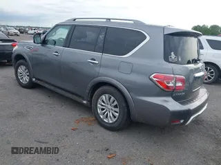 2017 Nissan Armada Platinum z VIN JN8AY2ND8H9002367, wystawiony jako IAAI lot #42169180 z przebiegiem 162 780 mil mil oraz . Historia ofert i sprzedaży dostępna na DreamBid. Obrazek 3.
